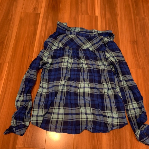 Blue Button Up Shirt. - Picture 2 of 2